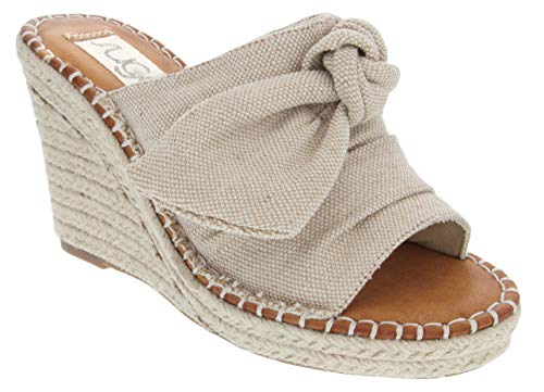 sugar hundreds espadrille wedge sandal