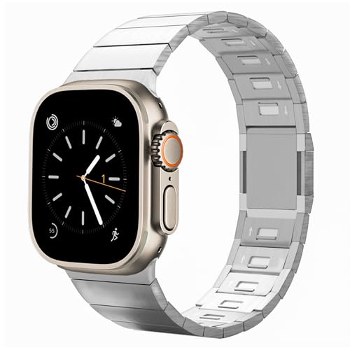 [BELTIES] �ŐV�Ή� �A�b�v���E�H�b�`�o���h AppleWatch�p 42mm�iSeries 1 / 2 / 3�j 44mm 45mm 46mm�iSeries 10/11�j 49mm �}�O�l�b�g �X�e�����X SE SE2 SE3 �E���g�� �E���g��