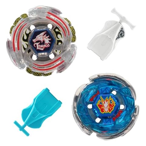 Magicmode Bey Battling Top Metal Fusion Set-2 Spinning Tops Battle Set with 2 Launchers for Kids & Adults (BB28+BB43) Cover