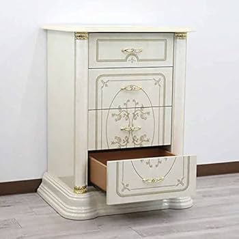 サルタレッリ フローレンス ローキャビネット 4段チェスト アイボリー Amazon｜サルタレッリ フローレンス シリーズ スモール 4段チェスト