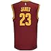 NBA Cleveland Cavaliers LeBron James #23 Men's Replica Jersey, Large, Maroon