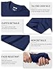 TACVASEN Mens Cotton T Shirts Classic Basic Crew Neck Casual Tops Breathable Moisture Wicking Summer Shirts for Men UK Navy 3XL #5