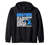 Photo Gallery brother of a warrior prostate cancer awareness gifts product felpa con cappuccio Photo Gallery brother of a warrior prostate cancer awareness gifts product felpa con cappuccio