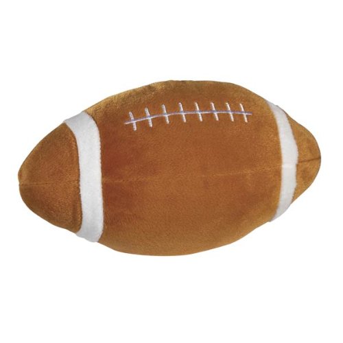 Buy Zanies Plush Boing Ball Dog Toy, Football, 81/2Inch Online at Low
