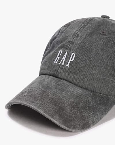 Image of Gap Men Solid Baseball Cap with Embroidered Logo