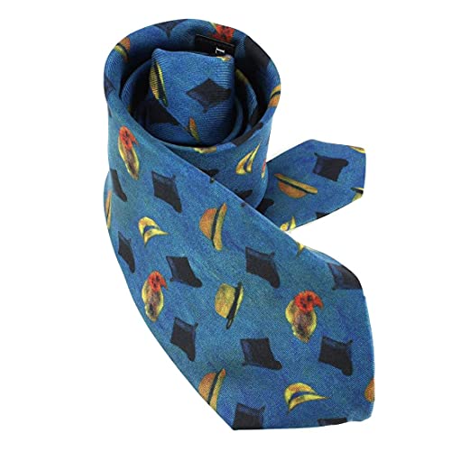 Cravate Lyonnaise en Soie Renoir Cadeau Idéal Homme Raffiné