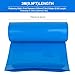 Battery Wrap PVC Heat Shrink Wrap Tube for 18650 21700 26650 Lithium Battery DIY Battery Packs Flat Width 5.9in(150mm) Length 9.9ft (3m) Blue