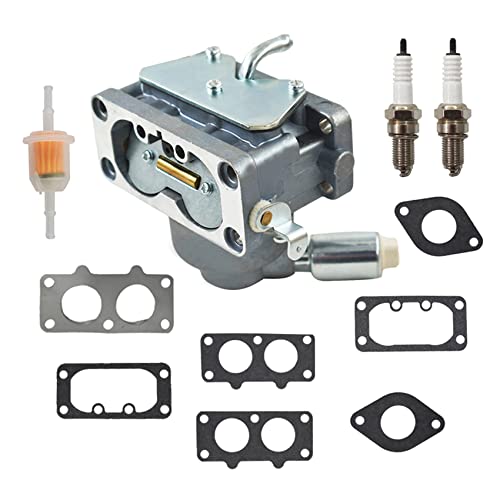 labwork 791230 Carburetor Carb with Gasket Kit Replacement for V-Twin 4 Cycle 20HP 21HP 23HP 24HP 25HP Vertical Engines Replacement for 799230 699709 499804 MIA10632 Silver