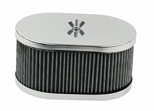 Empi 8714 Chrome Oval Air Cleaner IDF Weber/Empi HPMX 4-1/2