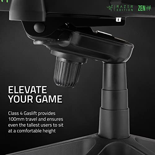 Tarok Pro - Razer Edition Gaming Chair by Zen - Lime Green Gaming