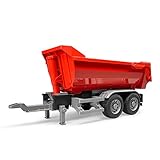 bruder 03923 LKW Halfpipe-Anhänger, Bunt