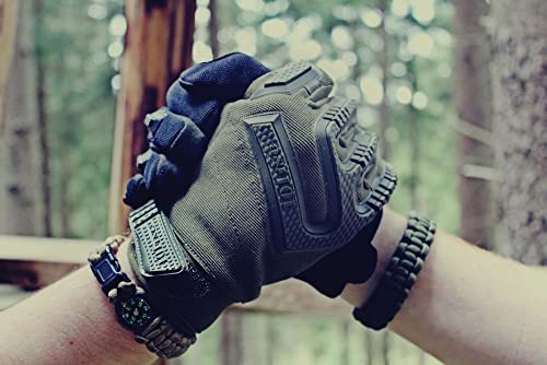 Gants tactiques Commando Copytec coqués avec protection intégrale anti-choc