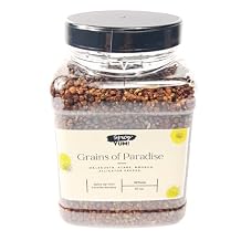 Spicy Yum! Grains of Paradise Whole Alligator Pepper Atare, Melegueta Pepper, 10 oz | Non-GMO, No Additives | Spice for Cooking, Stews, Soups, and Herbal Remedies 10 oz. 1 jar