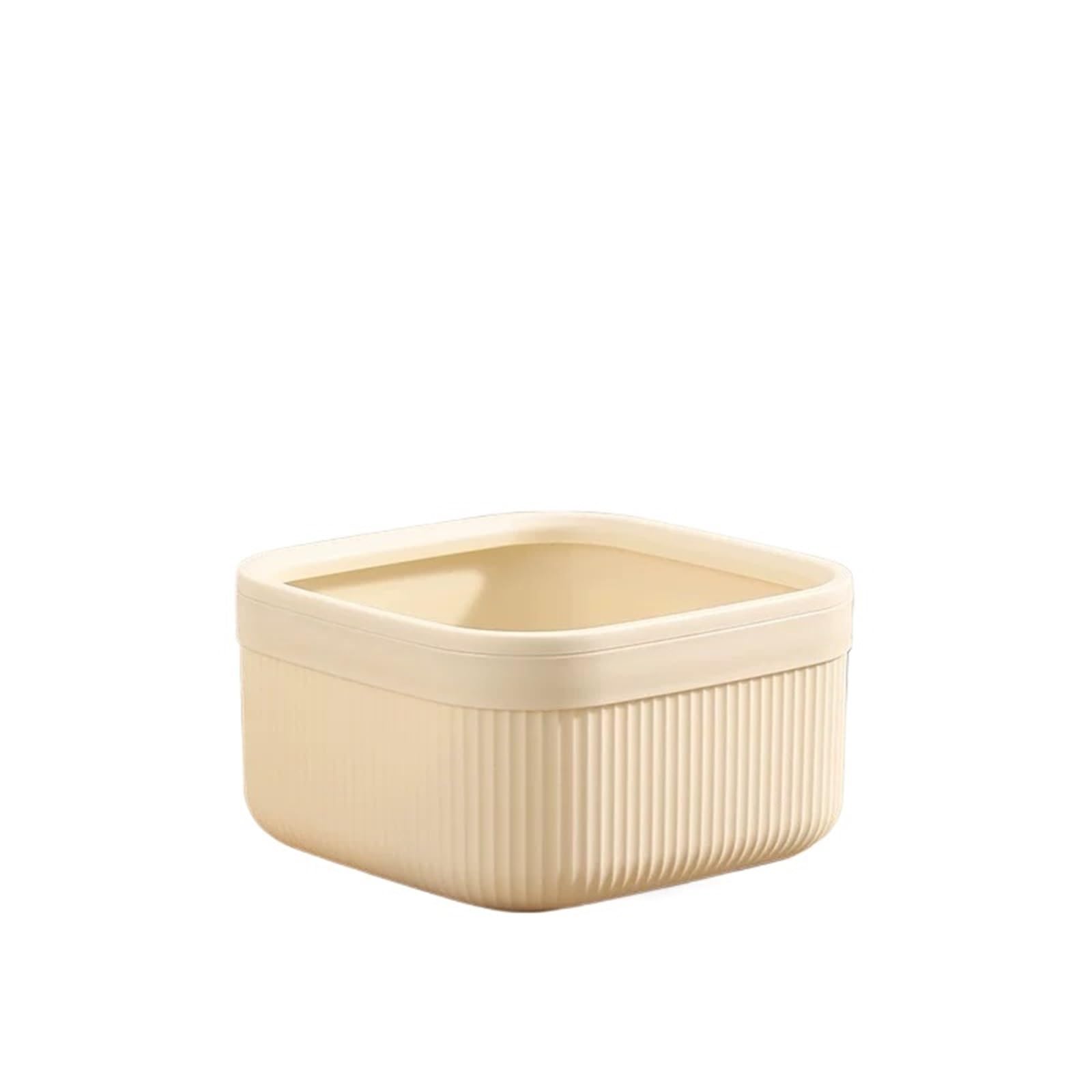 Waste Bins Desktop Trash Bin Cute Small Household Dormitory Living Room Office Storage(Small)