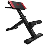 Hop-Sport Rugtrainer Hyperextensie 45° Buiktrainer HS-1016 Opvouwbaar fitnessapparaat voor thuis