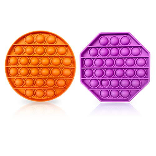 Guffo Fidget Toys, Stress Reliever Sensory Toys with Simple Dimple, Silicone Squeeze Anti-Anxiety Figetget Toys for Adults and Autistic Childrenâ€¦