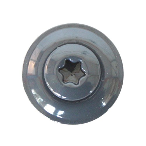 HAUS & DACH Spenglerschrauben Edelstahl A2 anthrazit lackiert, Anthrazitgrau RAL 7016 4,5 x 25 mm, 100 Stk Cover