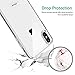 TENOC Phone Case Compatible with iPhone X & iPhone Xs, Clear Case Shockproof Protective Bumper Slim Cover for 5.8 Inch