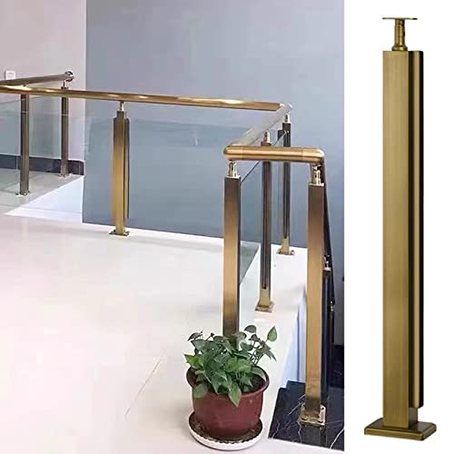 Poteau de garde-corps en verre extérieur pour sublimer la terrasse