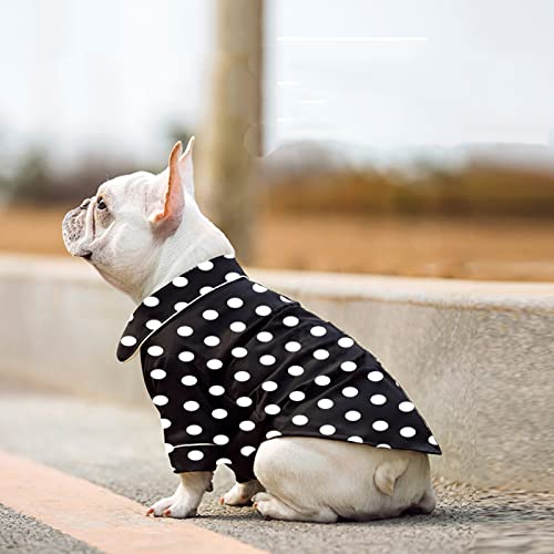Dog Pajamas For Small Dog Boy Girl Puppy Clothes Dot Shirt Silk Loungewear Pjs Soft Breathable Male Female Pet Outfits Cat Clothing Funny Dog Cat Apparel Dachshund Yorkie French Bulldog 1 Pack #TOP2
