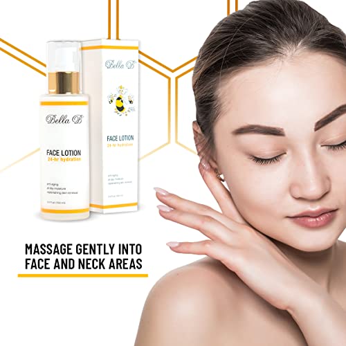 Bella B Face Lotion 3.4 Oz Bottle - Facial Glow - Pregnancy Skin Care - Pregnancy Face Moisturizer - Pregnancy Safe - Healthy Beauty - Natural Face Moisturizer - Natural Face Lotion #TOP4
