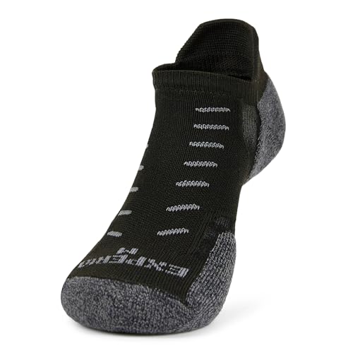 Experia Unisex TECHFIT Light Cushion No Show Tab - Rocket Grip