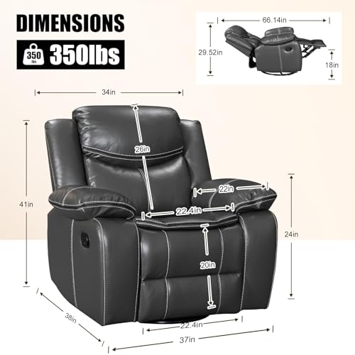 Sillón reclinable eléctrico para adulto color miniatura 2
