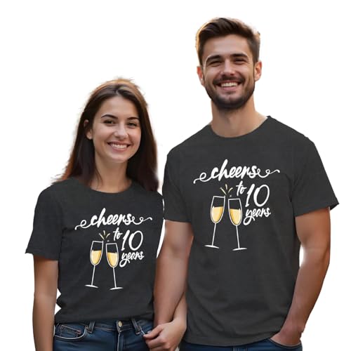 Chemises assorties pour couple cadeau anniversaire de mariage