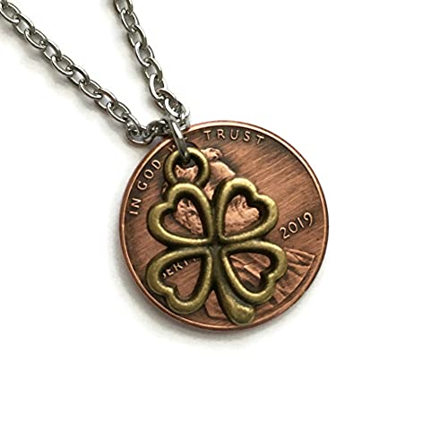 Amazon.com: Lucky Penny Necklace - OOAK 