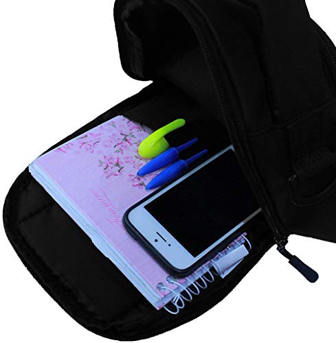 Mini Mochila Transversal Esportiva Masculina Usb Tablet Impermeável Pequena Preta Feminina Reforçada