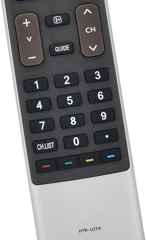 Close-up of the bottom section of the KRPTQJoo Voice Remote Control