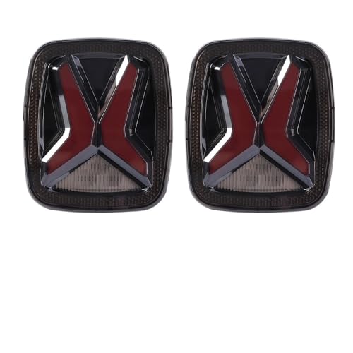 Feu arrière voiture LED anti-vieillissement pour Wrangler design X fumé