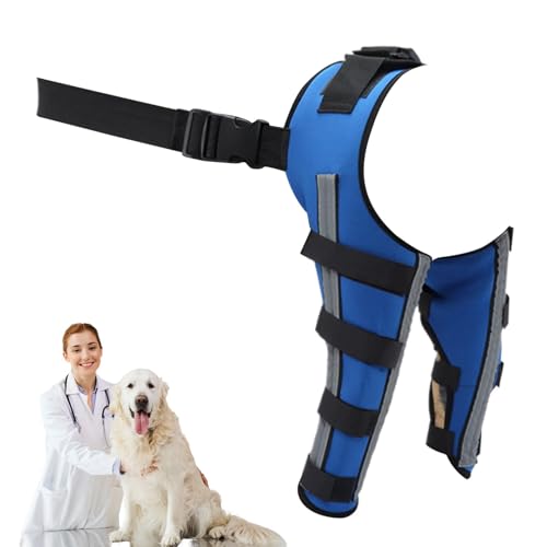 Kustimantu Rückenbandage für Hunde, Rückenstütze für Hunde, Fuß bis Hüfte gemeinsam, von Hüfte bis Hüfte, Schutz von Wunden, tragbar, für Haustiere