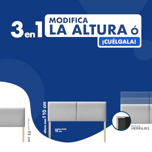 Listado de Cabecera Queen disponible en línea para comprar. 2 Imagen adicional