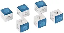 EastPoint Sports Giz de bilhar para piscina – Melhora a precisão e o controle da bola – Inclui 6 cubos de giz