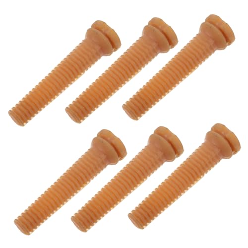 BESPORTBLE 6Pcs Chicken Plucker Fingers for Poultry Plucking Machine Rubber Hair Removal Sticks Compatible Chicken Duck Goose Easy to Clean Sturdy