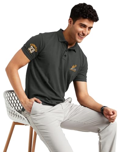 Image of Noble Monk Men's Cotton Blend Regular Fit Polo T-Shirt