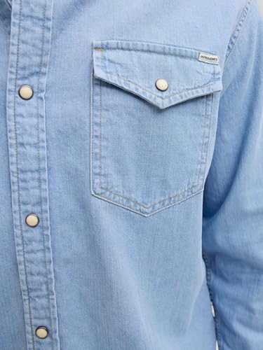 Image of Jack & Jones Men's Jjesheridan Shirt L /S Noos Jjesheridan Shirt L /S Noos (Pack of 1)