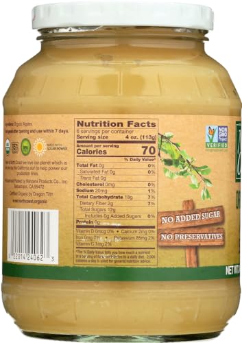 North Coast Applesauce Jar Org - image 2