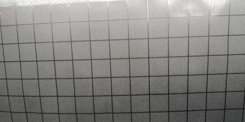 Image of Elton 3D Window Films Privacy Film Self Adhesive Decorative Film for Bathroom Door Window Heat Control Anti UV (Square) 24 X 36 inches