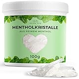💧Unsere Mentholkristalle Sauna werden in einer praktischen wiederverschließbaren Dose zu Ihnen geliefert. Somit bleibt das erfrischende Aroma erhalten und die Mentholkristalle werden vor Bruch geschützt.