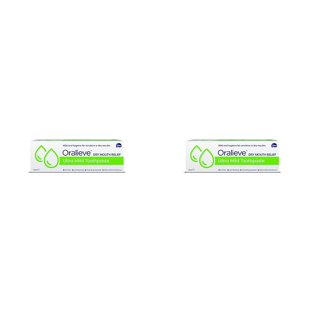 Oralieve Ultra Mild Toothpaste - 75ml (Pack of 2)