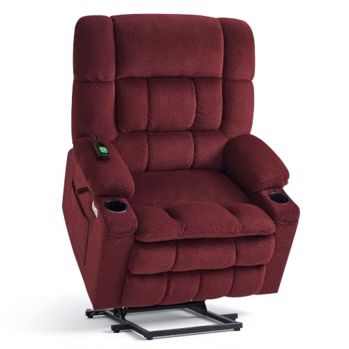 Image of MCombo Oversized Dual Motor Power Lift Recliner Chair for Elderly R7891