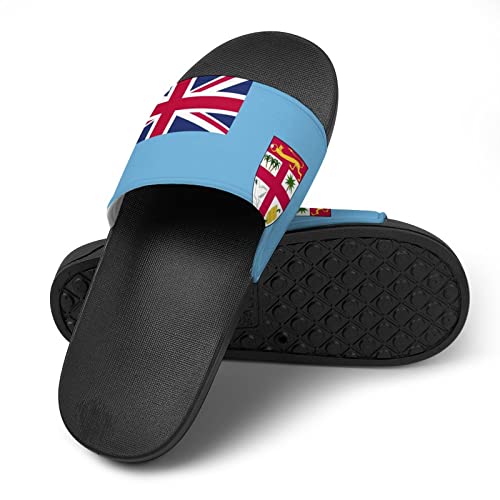 Adugen Origei Fiji Flag Outdoor Slippers PVC Home Slippers Lndoor for Men's and Women's 44（270mm）4