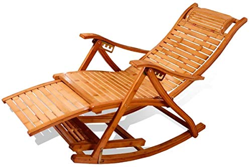 Chaises de camping légères et chaise longue réglable en bois - 2