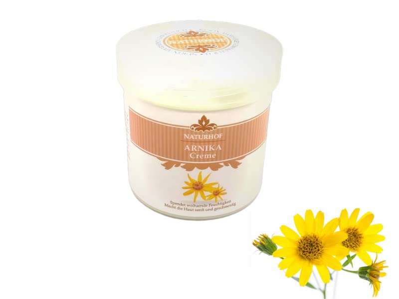 Gel Crema Árnica Alivia y Calma Dolores Musculares y de Articulaciones Alivia Pies y Piernas Cansadas. Ideal para Masajes antes y después del Deporte. Antiinflamantoria hidratante con Glicerina. 250ml