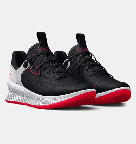 Under Armour Men's UA TWENTY47 Basketball Shoes (Black/White/Radio Red - 001, US Footwear Size System, Adult, Men, Numeric, Medium, 10.5)2