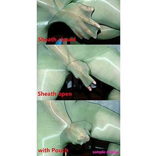 LESOYA Men's Sexy Shiny Glossy Nylon Sheer Panties High Waisted Bikini Boxer Briefs G-String Thong Underwear2