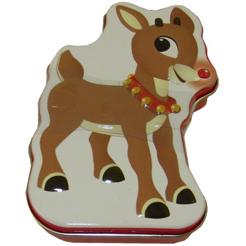 Rudolph Reindeer Nose Tin
