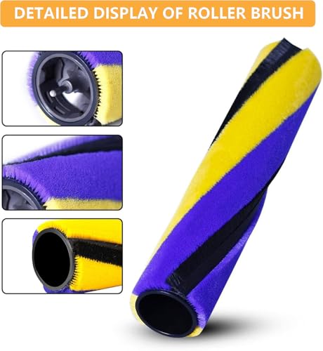 Cepillo de rodillo suave compatible con Dys0n V15 Detect Slim rodillo de repuesto hogar 3